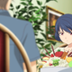 Rui’s improbably huge ice cream sundae. You’ll spoil your appetite with that, dear.